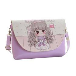 Handtasche Mädchen Kleinkind Geldbörse Mädchen Stilvolle Taschen Für Mädchen Kinderhandtaschen Für Mädchen Kindertasche Für Mädchen purple2 von BOENTA
