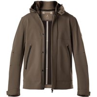 BOGGI MILANO Herren Funktionsjacke beige Nylon unifarben von BOGGI MILANO