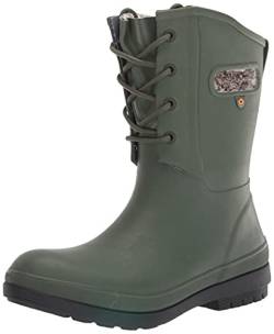 BOGS Damen Amanda II Spitze Schneestiefel, Grünes Esche, 40 EU von BOGS