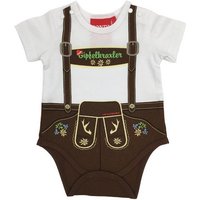 BONDI Trachtenkleid Baby Body - GIPFELKRAXLER - nougat/weiß von BONDI