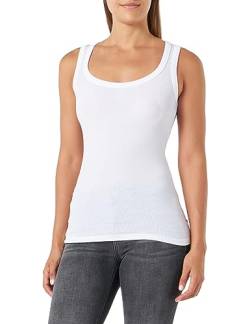 BOSS Damen C_Ematite T Shirt, White100, M EU von BOSS