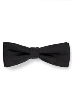 BOSS Herren F-BOW TIE In Italien gefertigte Fliege aus Seiden-Jacquard Schwarz Stck von BOSS