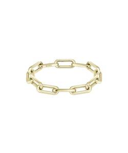 BOSS Jewelry Halskette oder Armband für Damen Kollektion HALIA aus Gelbgoldenes Edelstahl, Bracelet von BOSS