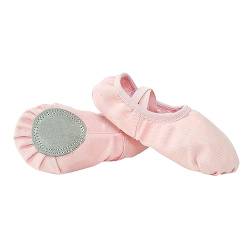 BOTCAM Ballettschuhe für Mädchen, Kleinkind-Ballettpantoffeln, weiches, Tanzschuhe für/kleines Kind/großes Kind Mädchen Sneaker 22 (RD2, 35.5 Big Kids) von BOTCAM