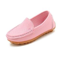 BOTCAM Weiche Slipper für, Kinder, und Mädchen, zum Hineinschlüpfen, Kleid, flache Schuhe, Bootsschuhe, Freizeitschuhe Handball Schuhe Mädchen (Pink, 31 Little Child) von BOTCAM