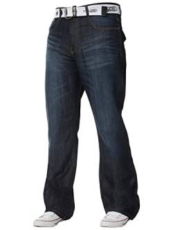 Kruze Herren Jeanshose * one Size Gr. 38 W / 34 L, dunkelblau von BRAND KRUZE