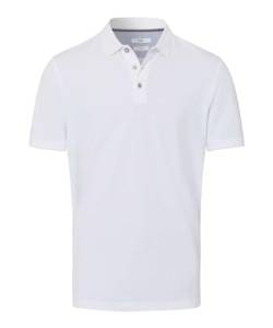 Brax Herren Style Pete U Hi-Flex Poloshirt in Sommerlichen Farben Polohemd, White, XL von BRAX