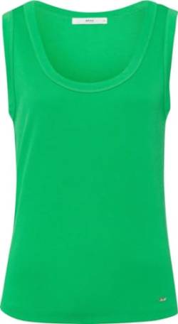 Brax Damen Style Ivy 2x2 Rib Top, Apple Green, 46 von BRAX