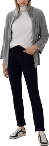 BRAX Style Mary 5 Pocket Cordhose Slim Fit Damen Midnight Blue - 23 von BRAX FEEL GOOD