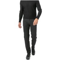 Brax Herren Hose schwarz Baumwolle meliert von BRAX