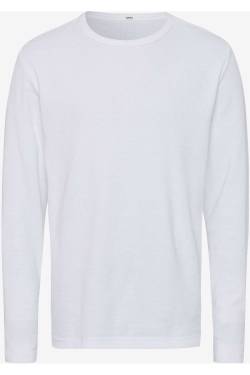 Brax Modern Fit Pullover weiss, Einfarbig von BRAX