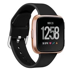 BRLYYO Kompatibel mit Fitbit Versa 2 /Fitbit Versa Armband Silikon Sport Klassisch Ersatzarmband Kompatibel Fitbit Versa 2/Fitbit Versa/Fitbit Versa Lite Edition Armband von BRLYYO