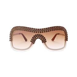 Street Girls Vintage Strass Rahmen Linse Brille Teenager Hiphop Trend Seaside Party für Erwachsene Teenager von BTGHPI