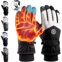 BTTO Hsch. Skihandschuhe Handschuhe Damen Herren Winter,Skihandschuhe,Winterhandschuhe Wasserdichte Touchscreen Handschuhe,für Skifahren Laufen Radfahren von BTTO Hsch.