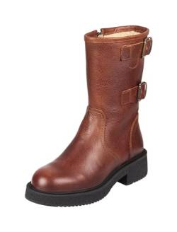 BULLBOXER Women Boots 555501E6LA Cognac 42 von BULLBOXER