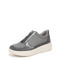 BZees Damen Winner Comfort Sneaker, Grau strukturiert, 41 EU Weit von BZees