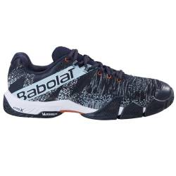 Babolat Herren Movea Padl Tennisschuhe Padelschuh schwarz-hellblau EU 42,5 NEU von Babolat