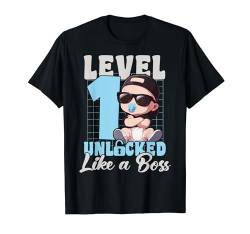 Baby 1. Geburtstag Junge Mädchen 1 Jahr wie ein Boss Kinder T-Shirt von Baby Birthday 1. Kindergeburtstag Junge Mächen