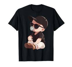 Baby Geburtstag Party Geschenk Junge Mädchen Kleinkind Like A Boss Kids T-Shirt von Baby Reveal Party Like a Boss Children Birthday