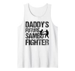 Papas Zukunft Sambo-Kämpfer - Sambo Baby Tank Top von Baby Sambo Fighter Sambo Martial Arts