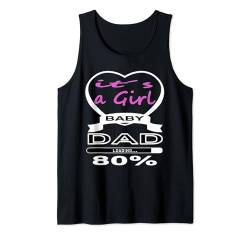 Baby on board T-Shirt Mädchen Vater coole Sprüche Geschenk Tank Top von Baby on board Papa MädchenT-Shirt Geschenkidee