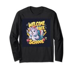 Welcome Back To School, lustige Bärentier-Bleistifte, Bücher für Kinder Langarmshirt von Back To School Fun