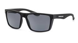 Back in Black Polarisierte Herren Sonnenbrille/Rechteckige Outdoor Sport Sonnenbrille/100% UV-Schutz F2511524 von Back in Black