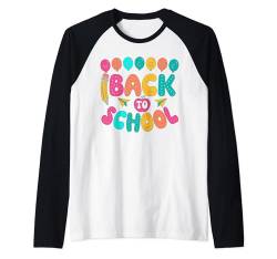 Schulanfang T-Shirts für Lehrer Kinder Schulkostüm Raglan von Back to School Ideas Girls Boys Kids Teacher