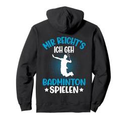 Federball Schläger Jungs Herren Badminton Jungen Pullover Hoodie von Badminton Geschenke Männer, Federball Zubehör