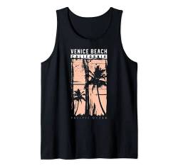 Cool California Venice Summer Vibes Venice Beach Graphic Tank Top von Bahaa's Tee