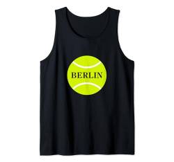 Enjoy Cool Berlin Graphic Tennis Ball, Berlin Graphic Design Tank Top von Bahaa's Tee