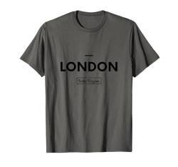 Enjoy London Fashion Graphic Tees, I Love London, London T-Shirt von Bahaa's Tee