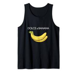 Funny Sarcastic Banana Tee Shirt, Cool Banana Graphic Design Tank Top von Bahaa's Tee