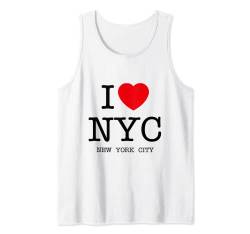 I Love NYC Graphic Tee Shirts & Cool Designs, New York City Tank Top von Bahaa's Tee