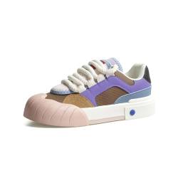 Bailey Xingqi Damen Leichte Turnschuhe Trendige Colorblock Schnürung Freizeitschuhe Atmungsaktive Tennisschuhe 01 Rosa EU 36 von Bailey Xingqi