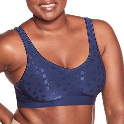 Bali Damen Comfort Revolution Shaping Wirefree Bra BH, In der Navy, L EU von Bali