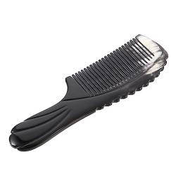 Baluue 1Stk Kamm Nase süßer Mini-Hefter Bürste aus Ochsenhorn Friseurkämme Kämme für Frauen Zahnkämme slico hairbrush Haar Styling stylingo haargletteisen combs Haarschmuck Hörner Black von Baluue