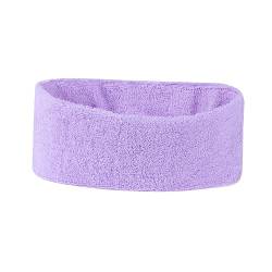 Baluue Sportschweißbänder towel headband cotton headband Mikrofaser Stirnband headband men face tape kosmetisches Stirnband Herren-Stirnband haarschmuck Spa-Stirnbänder Lavender von Baluue