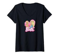 Damen Barbie - Dreamhouse Adventures Taffy das Welpenherz T-Shirt mit V-Ausschnitt von Barbie