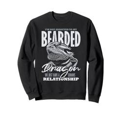 Bartagame Herpetologie I’m Not Addicted To My Bearded Dragon Sweatshirt von Bartagame Eidechse Reptil Outfit für Männer Frauen