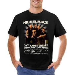 26th-Anniversary-Nickelbacks-Art-Music-Legend-Limited-Edition-Gift-T-Shirt-Kawaii-Clothes-Black-t von Bartholomew