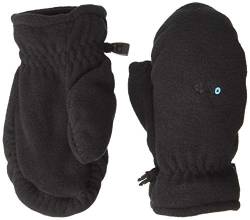 Barts Fleece Mitts Kids Jungen Handschuhe, Schwarz, Gr. 3 (4-6 Jahre) von Barts