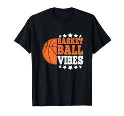 Basketball Vibes Basketballspieler Damen Herren Kinder T-Shirt von Basketball Bekleidung Damen Herren Kinder