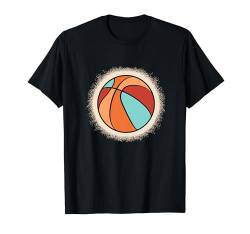 Retro Basketball Damen Herren Kinder Basketballspieler Ball T-Shirt von Basketball Bekleidung Damen Herren Kinder