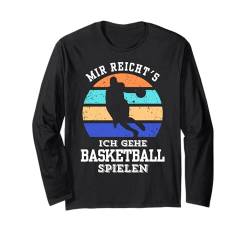 Basketballer Basketballspieler Kinder Streetball Rebound Langarmshirt von Basketball Tshirt Herren Coach Streetball Jungen