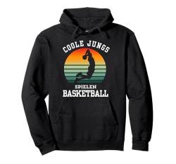 Basketballer Basketballspieler Kinder Streetball Rebound Pullover Hoodie von Basketball Tshirt Herren Coach Streetball Jungen