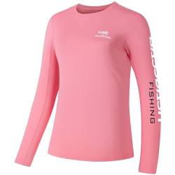 Bassdash Damen UPF 50+ UV Sonnenschutz T-Shirt Langarm Angeln Wandern Outdoor von Bassdash