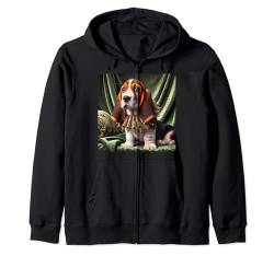 Basset Shirt Basset Mama Papa Doggie Basset Hound Hund Kapuzenjacke von Basset Hound Gifts and Doggie Shirts