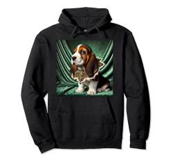 Basset Shirt Basset Mama Papa Doggie Basset Hound Hund Pullover Hoodie von Basset Hound Gifts and Doggie Shirts