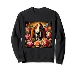 Basset Shirt Basset Mama Papa Doggie Basset Hound Hund Sweatshirt von Basset Hound Gifts and Doggie Shirts